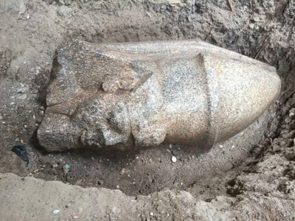 Nile Delta farmer finds Ramesses II statues – The History Blog